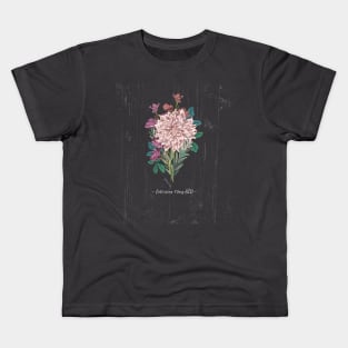 Flowers and Allergies Kids T-Shirt